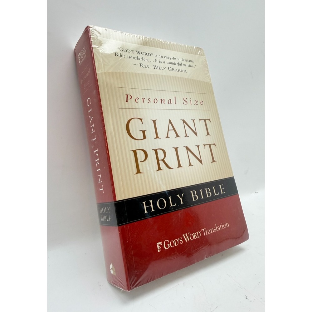 God's Word Translation Holy Bible Personal Size Giant Print Paperback NEW/SEALED